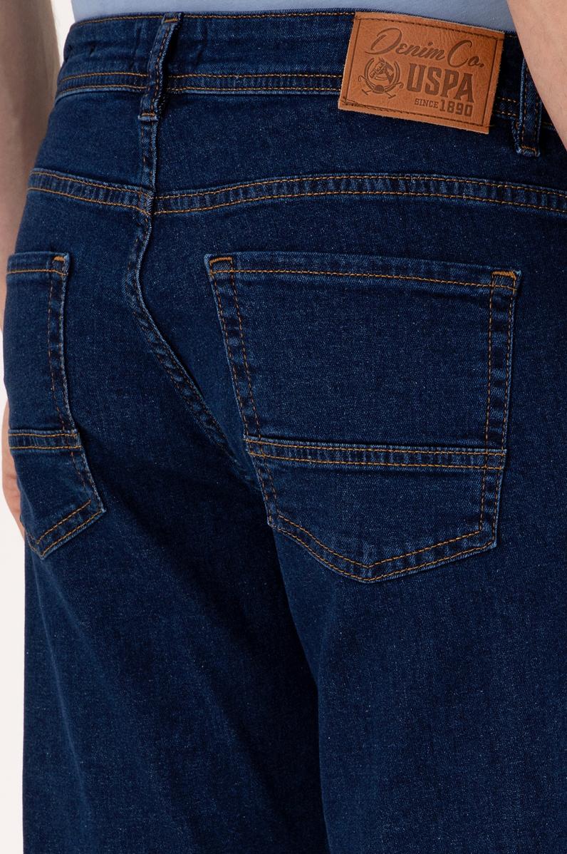 Erkek Koyu Mavi Jean Pantolon