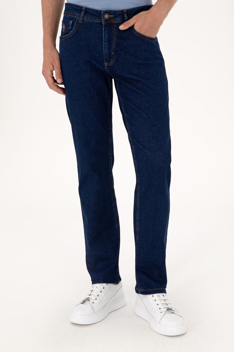 Erkek Koyu Mavi Jean Pantolon - 50297562055