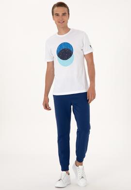 Erkek İndigo Eşofman Altı - 50293432008