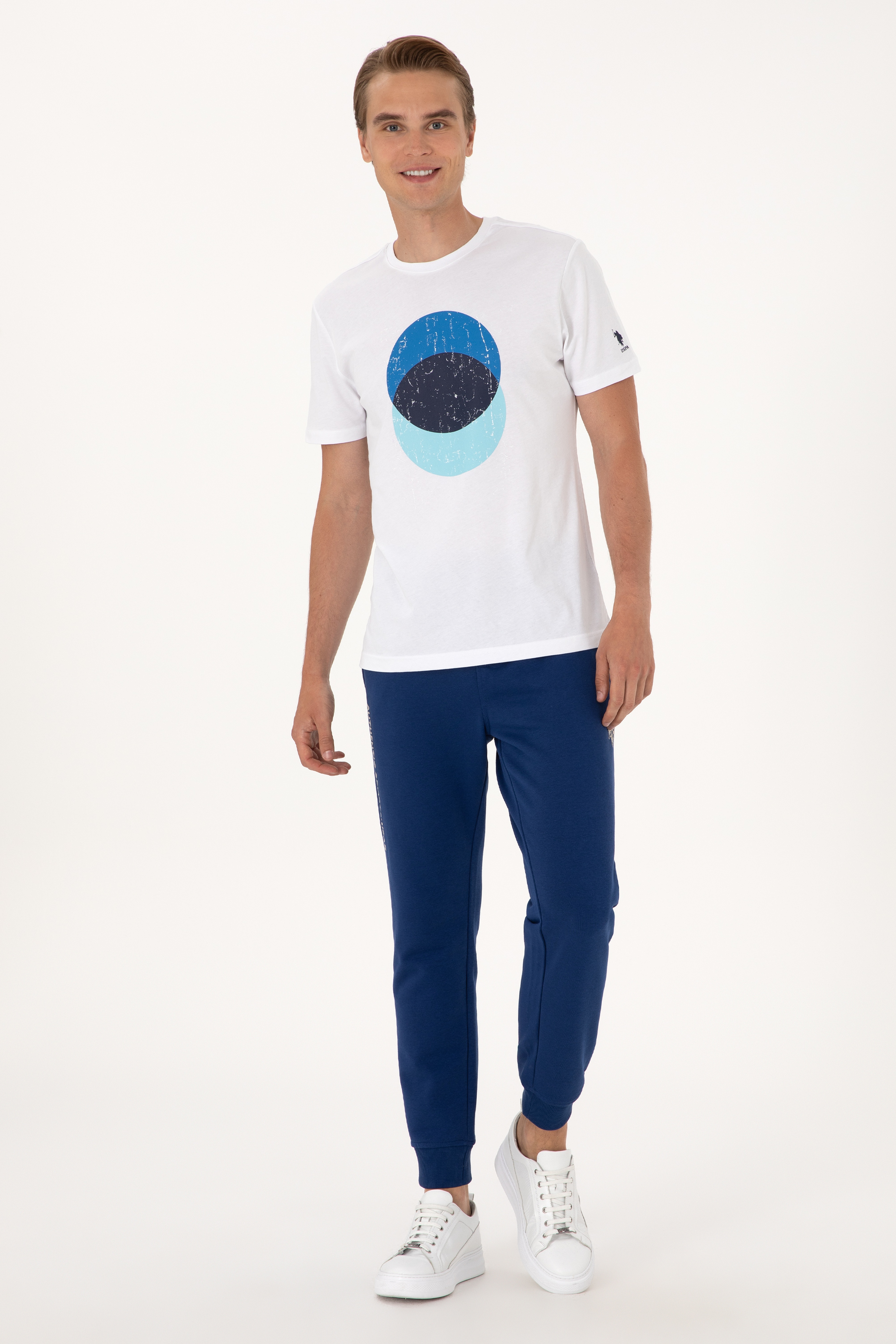 Erkek İndigo Eşofman Altı - Image 1