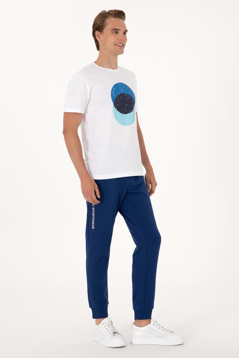 Erkek İndigo Eşofman Altı - 50293432008