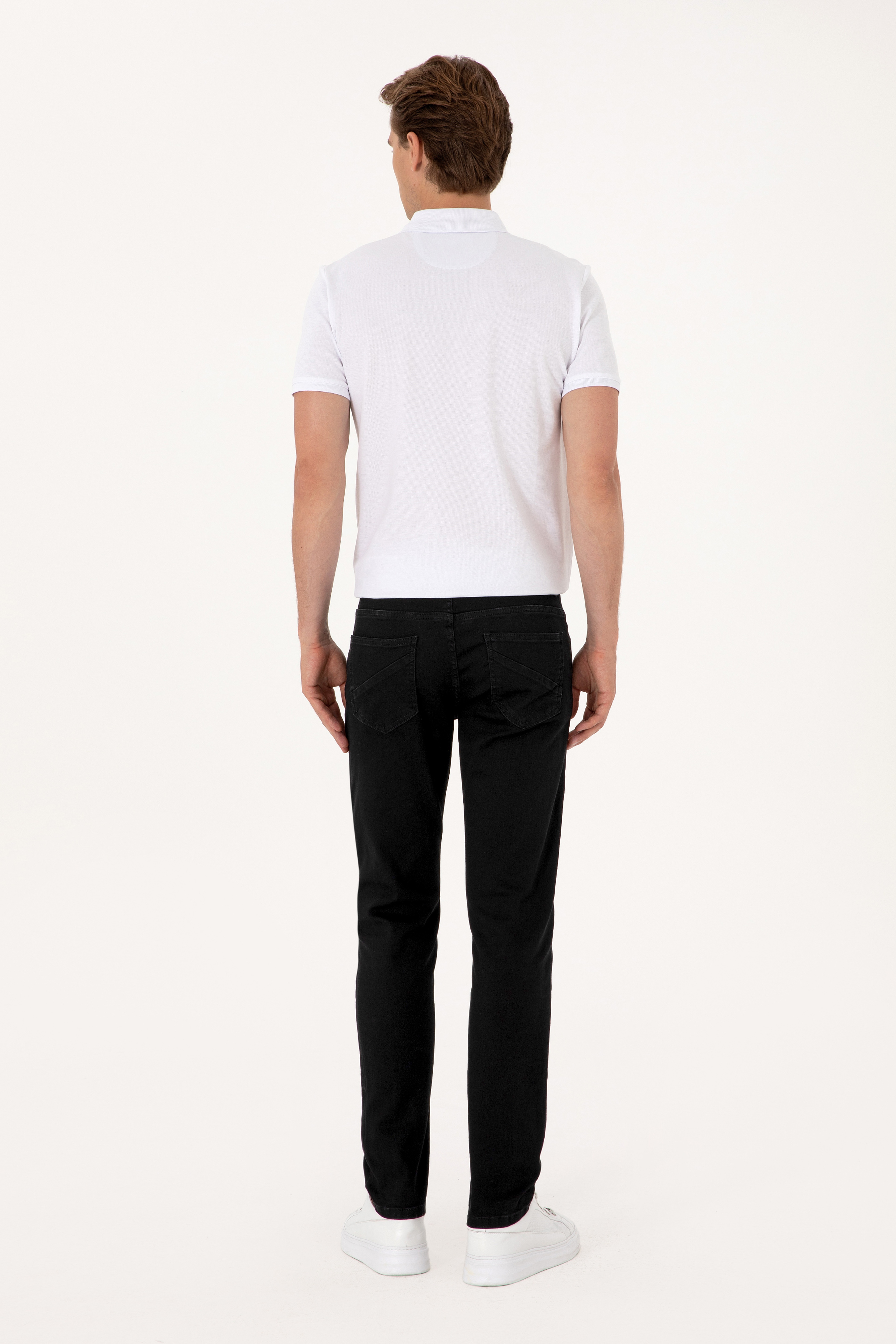 Erkek Siyah Jean Pantolon