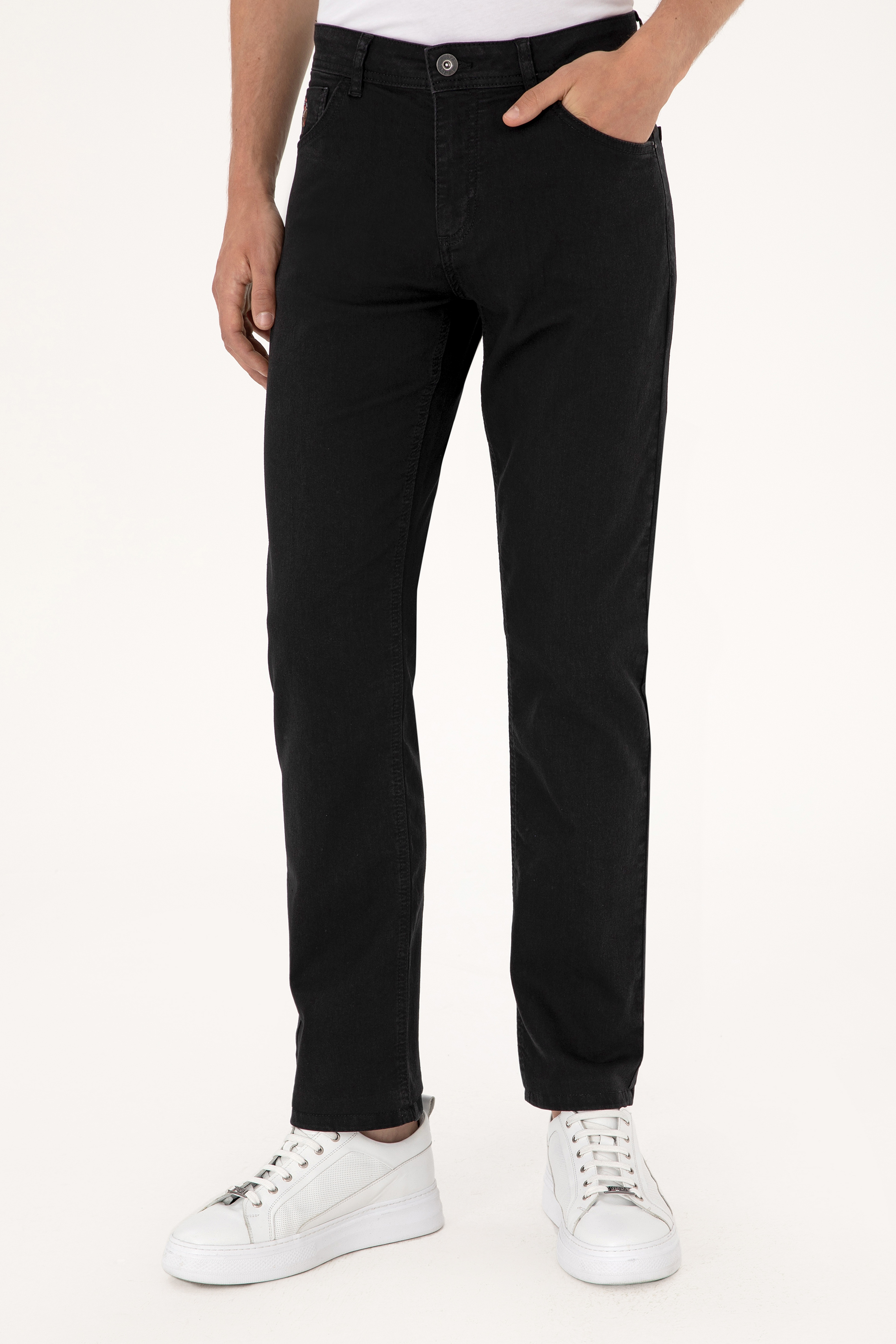 Erkek Siyah Jean Pantolon - Image 2