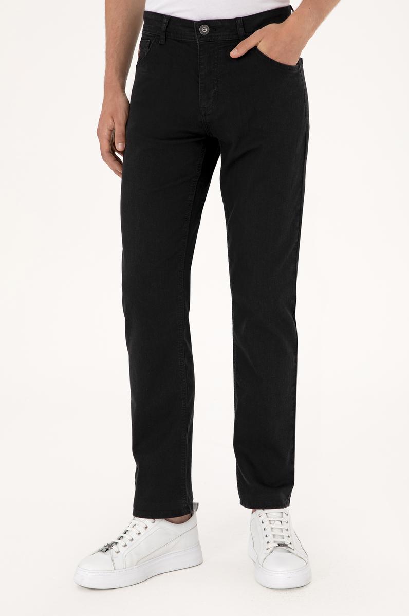 Erkek Siyah Jean Pantolon