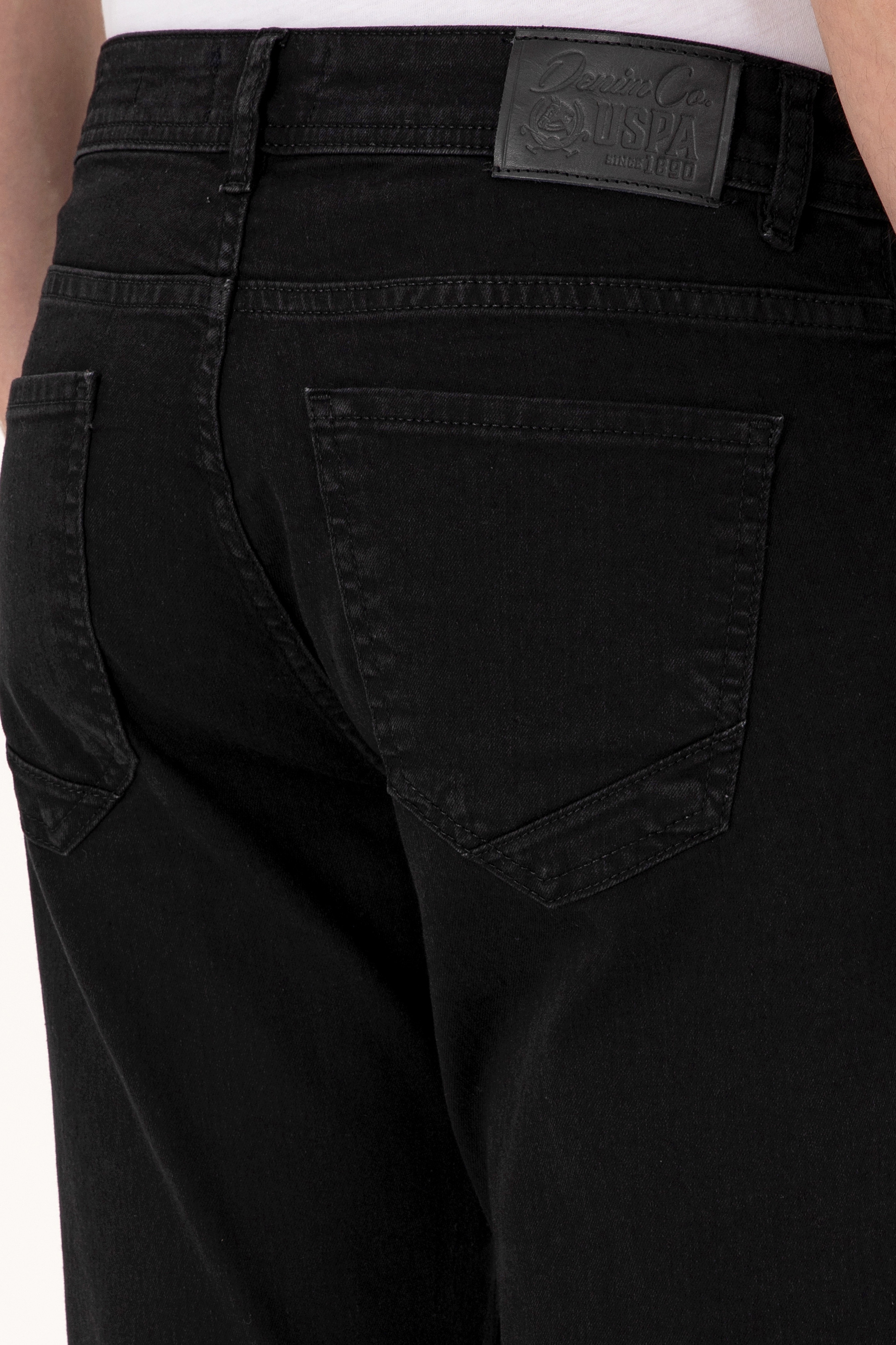 Erkek Siyah Jean Pantolon - Image 6