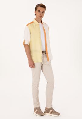 Erkek Bej Kanvas / Chino Pantolon - 50300123603