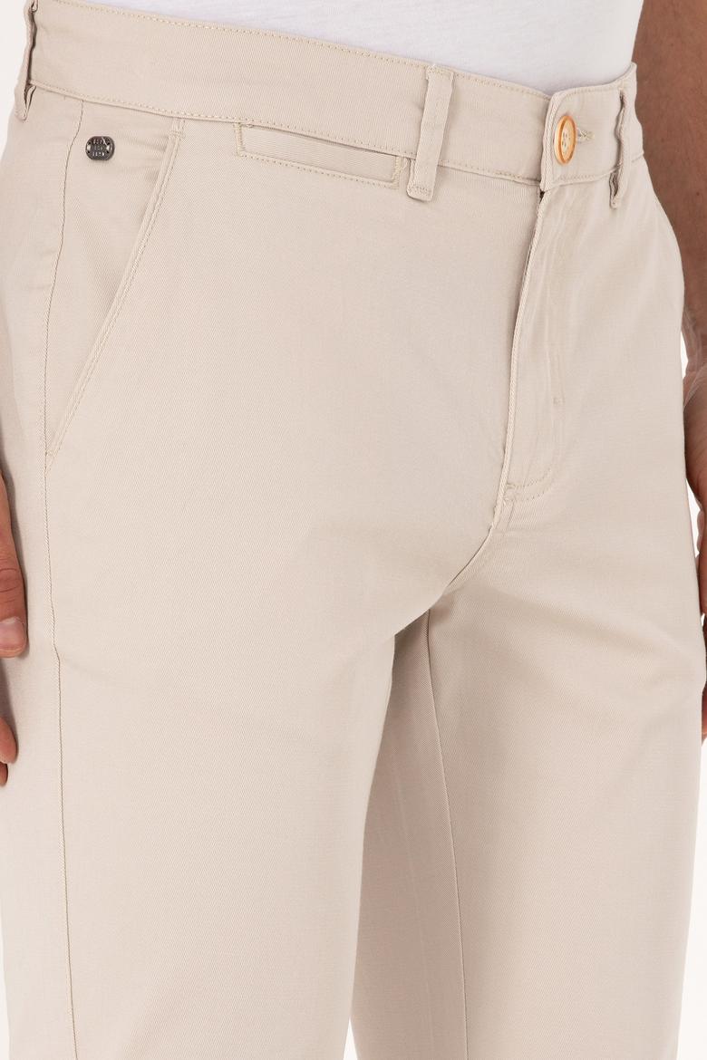 Erkek Bej Kanvas / Chino Pantolon - 50300123603