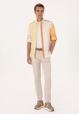 Erkek Bej Kanvas / Chino Pantolon - 50300123603