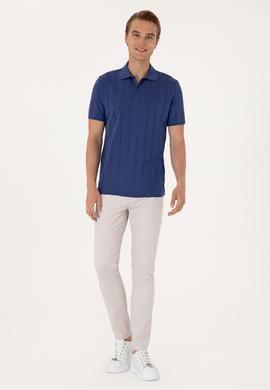 Erkek Açık Gri Kanvas / Chino Pantolon - 50299165849