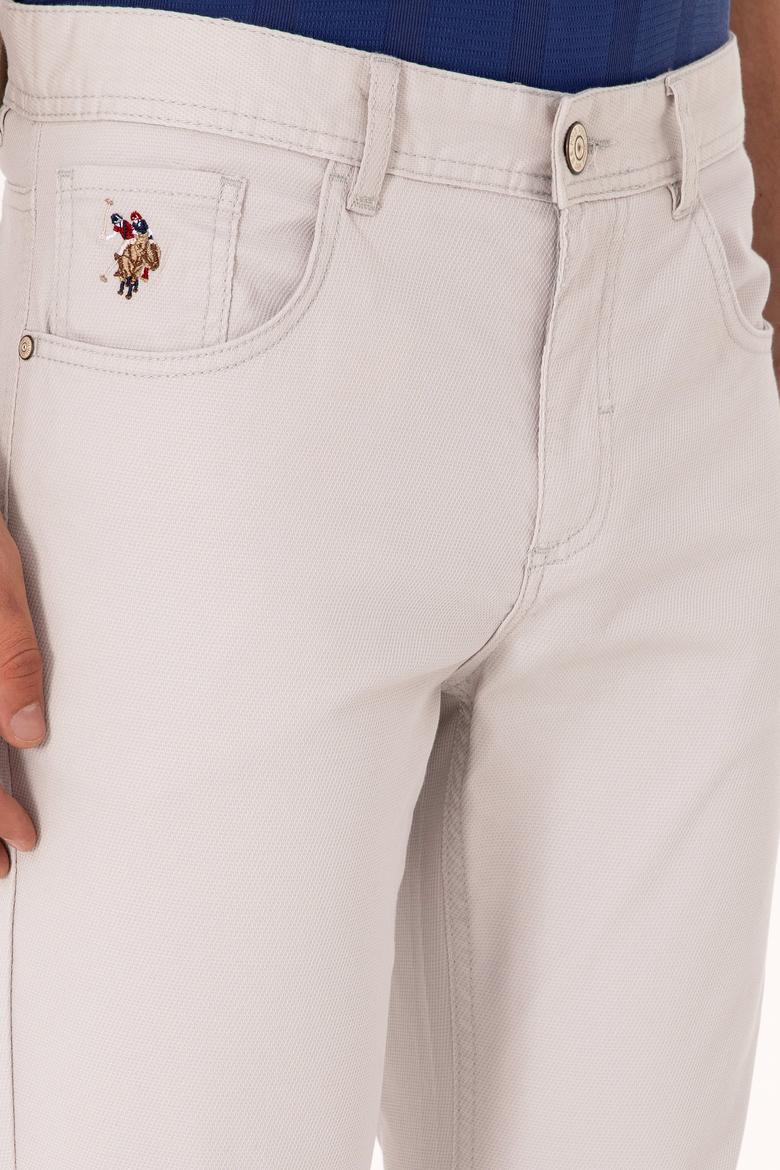 Erkek Açık Gri Kanvas / Chino Pantolon - 50299165849