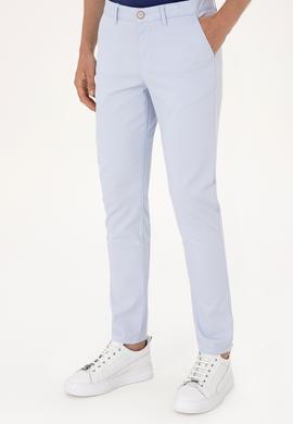 Erkek Açık Mavi Kanvas / Chino Pantolon - 50299191185