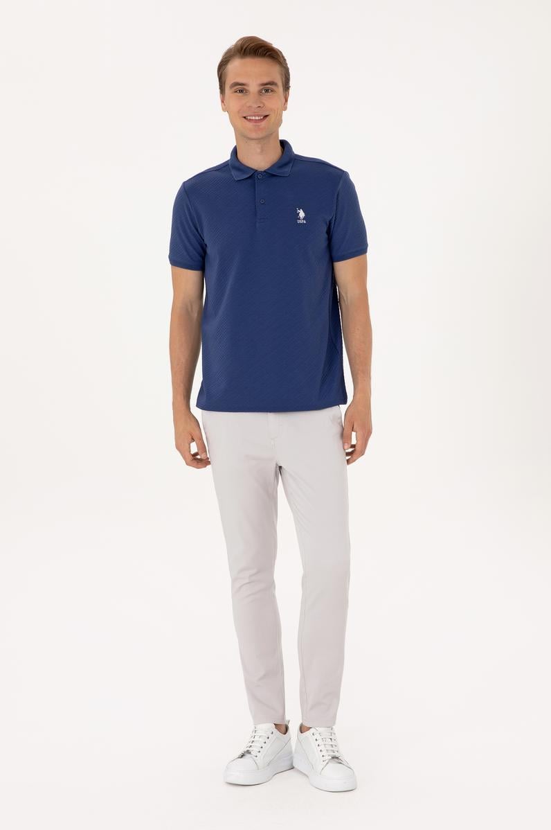 Erkek Açık Gri Kanvas / Chino Pantolon