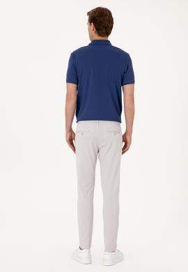 Erkek Açık Gri Kanvas / Chino Pantolon - 50300123136