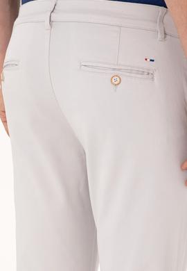 Erkek Açık Gri Kanvas / Chino Pantolon - 50300123136