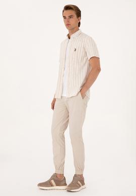 Erkek Taş Kanvas Pantolon - 50300442161