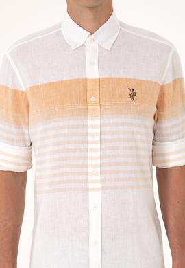 Erkek Turuncu Uzun Kollu Gömlek - 50300105013