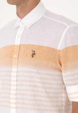 Erkek Turuncu Uzun Kollu Gömlek - 50300105013