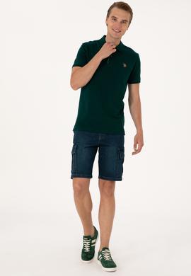 Erkek Mavi Jean Şort - 50304364007