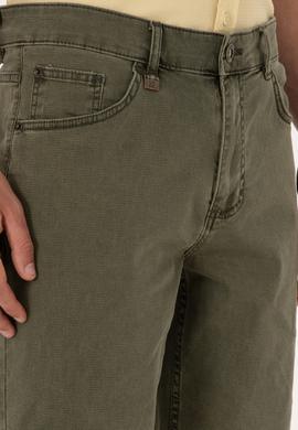 Erkek Haki Jean Şort - 50301847002
