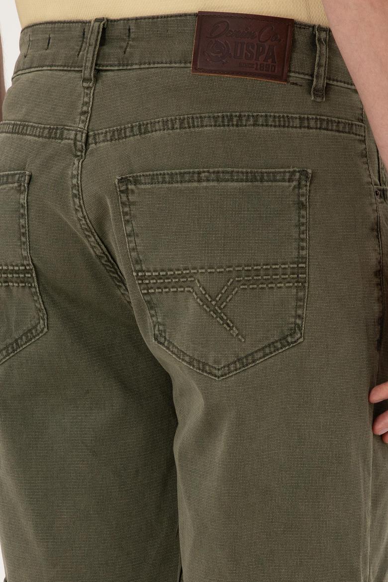 Erkek Haki Jean Şort - 50301847002