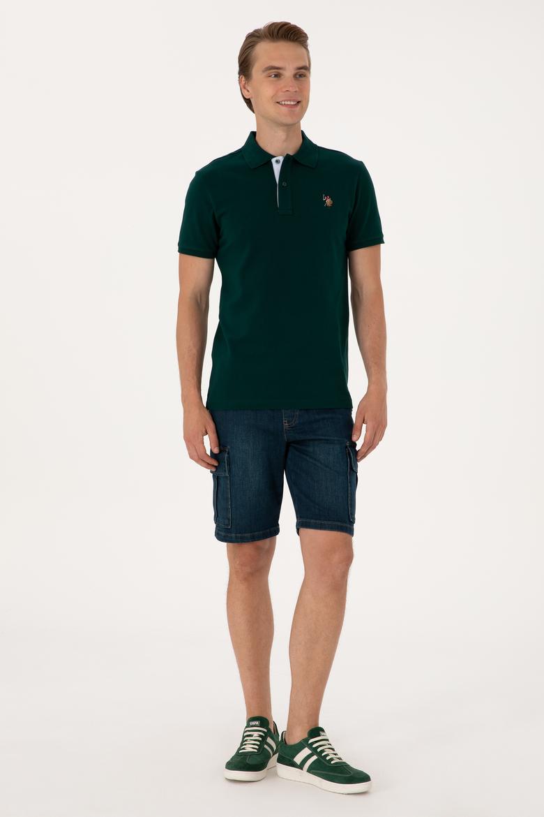 Erkek Mavi Jean Şort - 50304364007