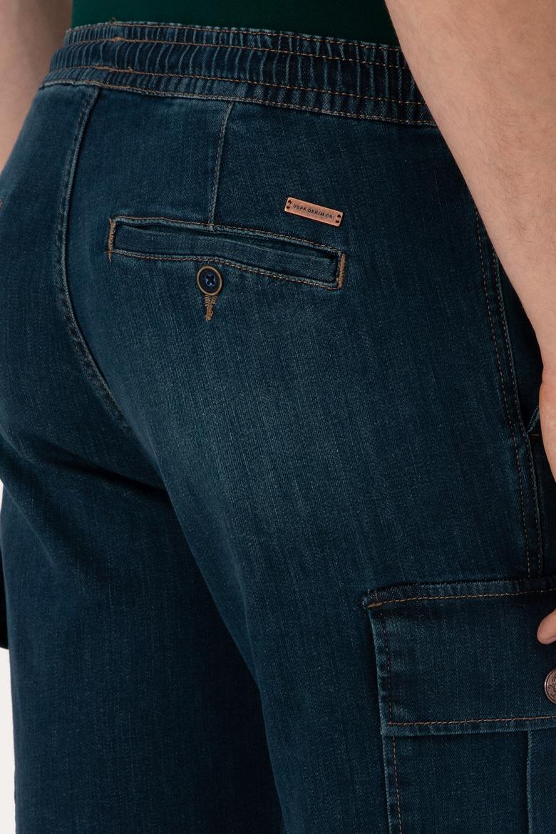 Erkek Mavi Jean Şort - 50304364007