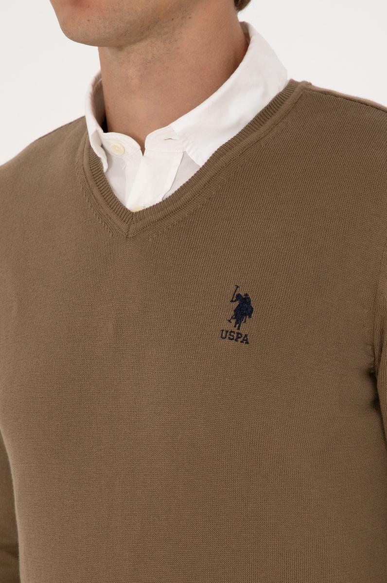 Erkek Haki Basic Kazak