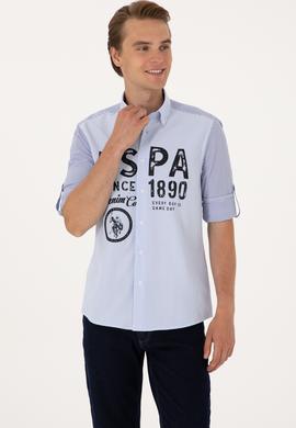 Erkek Lacivert Uzun Kollu Gömlek - 50299351003