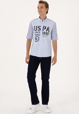 Erkek Lacivert Uzun Kollu Gömlek - 50299351003