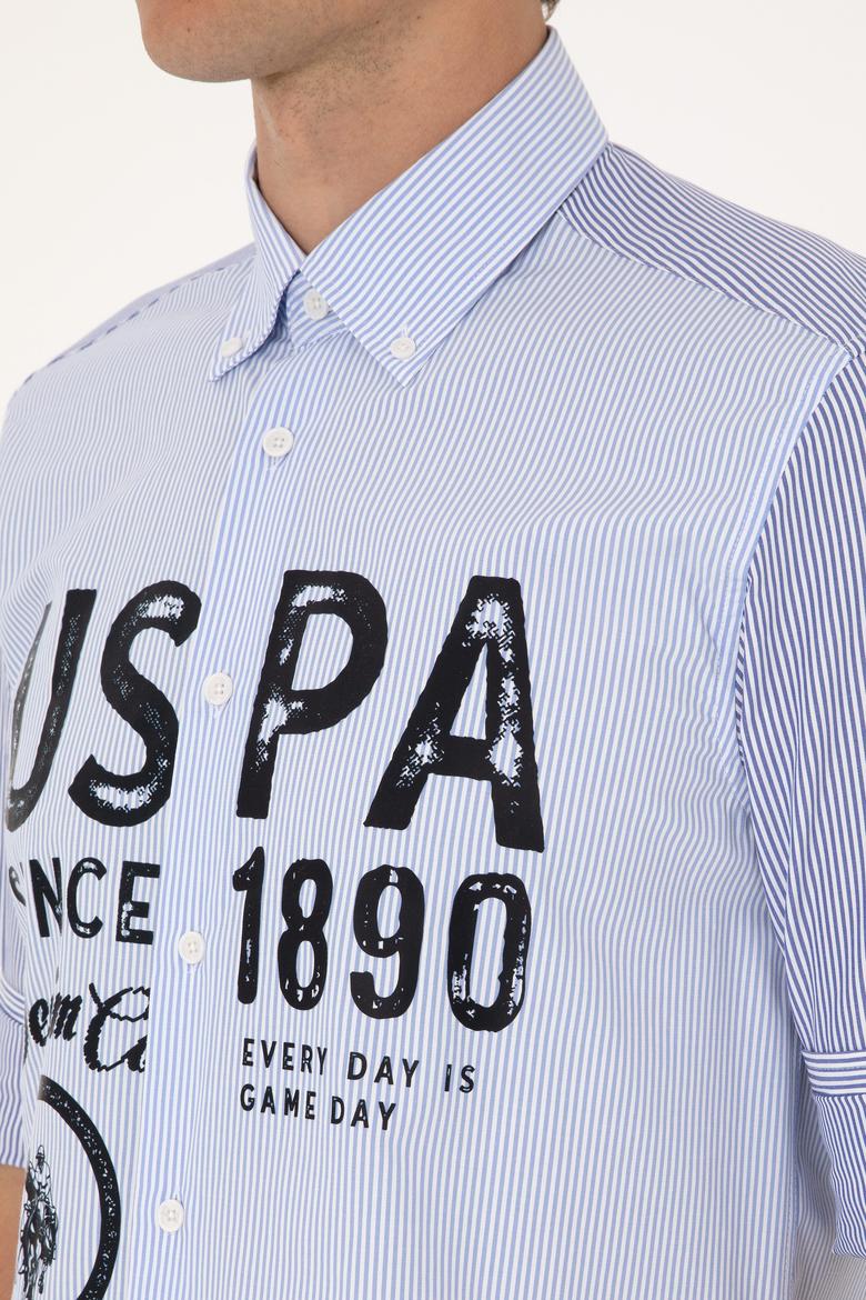 Erkek Lacivert Uzun Kollu Gömlek - 50299351003