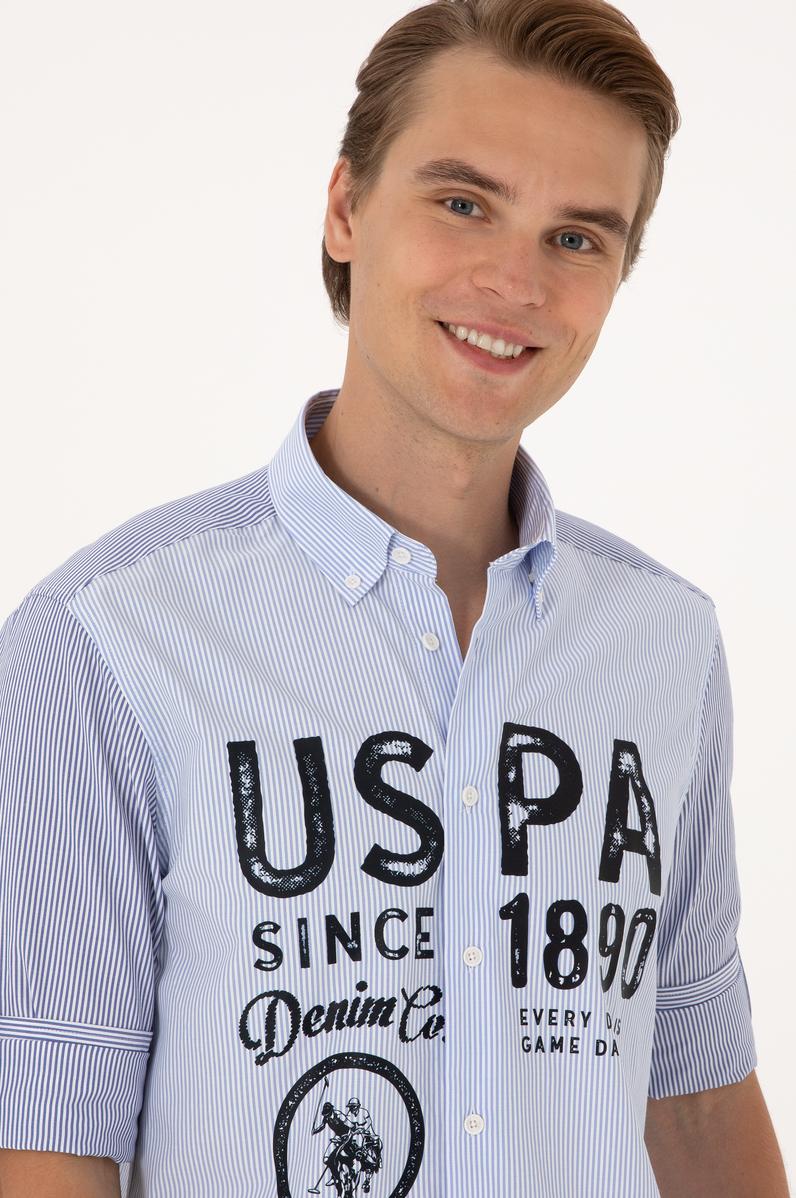 Erkek Lacivert Uzun Kollu Gömlek