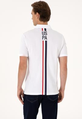 Erkek Regular Fit Beyaz Polo Yaka Tişört - 50299667027