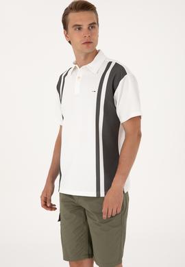 Erkek Comfort Fit Vizon Polo Yaka Tişört - 50300001048