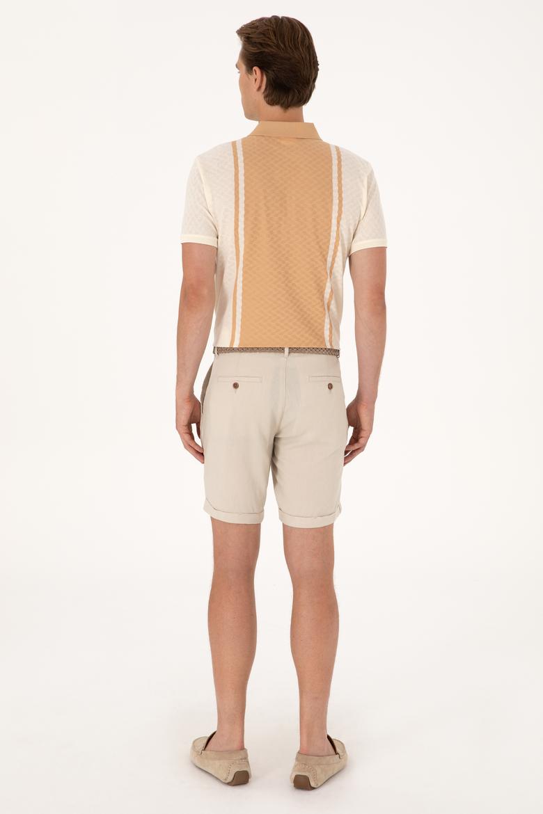 Erkek Taş Dokuma Şort - 50300446051