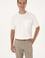 Erkek Comfort Fit Krem Bisiklet Yaka Tişört