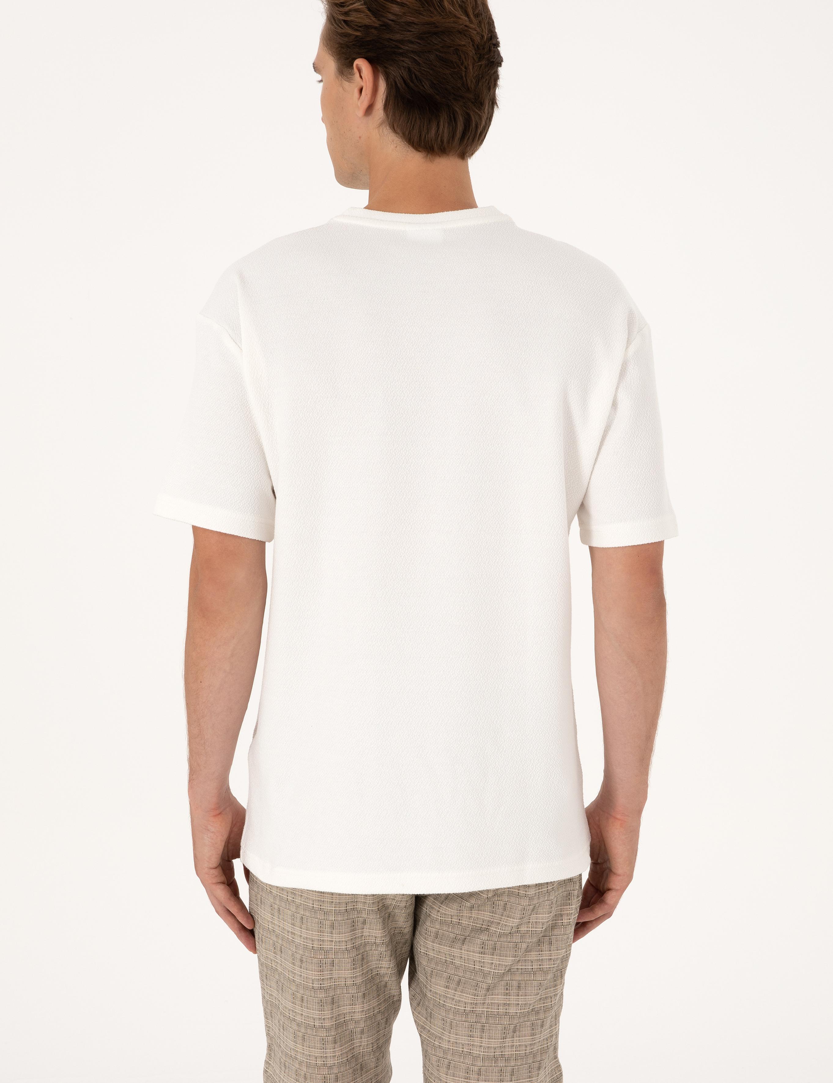 تی شرت یقه گرد ریلکس یقه گرد مردانه یو اس پولو | U.S. Polo Assn. - تصویر 5