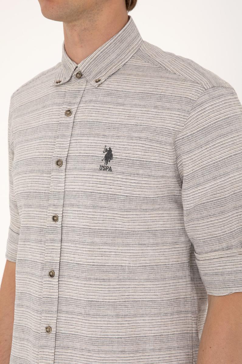 Erkek Lacivert Uzun Kollu Gömlek