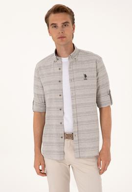 Erkek Lacivert Uzun Kollu Gömlek - 50299994010