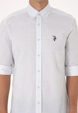 Erkek Mavi Uzun Kollu Gömlek - 50300481005