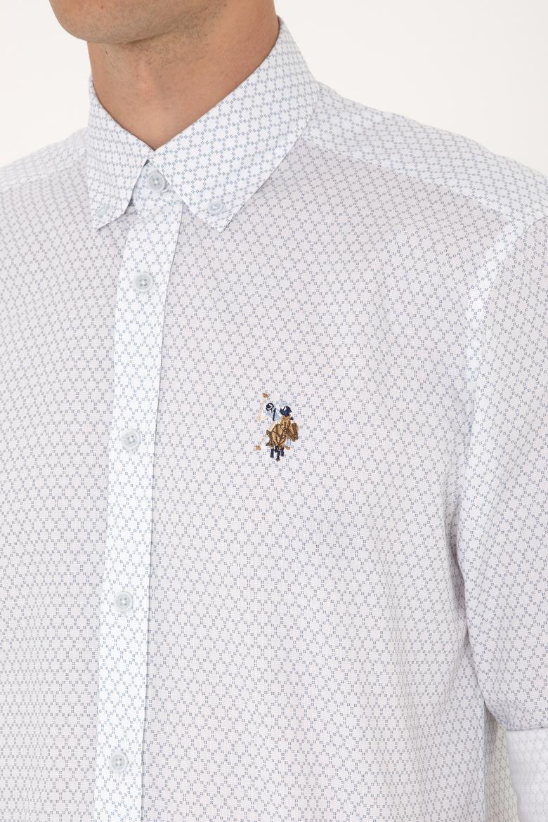 Erkek Mavi Uzun Kollu Gömlek - 50300481005