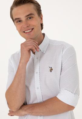 Erkek Mavi Uzun Kollu Gömlek - 50300481005