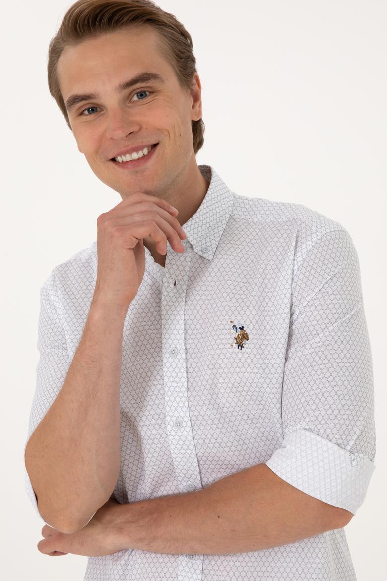 Erkek Mavi Uzun Kollu Gömlek - 50300481005