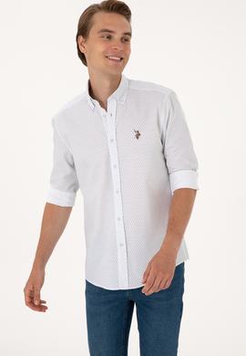 Erkek Mavi Uzun Kollu Gömlek - 50300481005