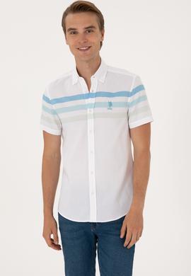 Erkek Aqua Kısa Kollu Gömlek - 50299993014