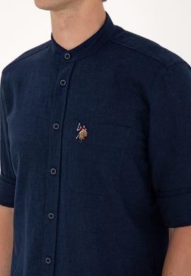 Erkek Lacivert Uzun Kollu Gömlek - 50300215012