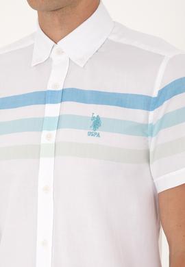 Erkek Aqua Kısa Kollu Gömlek - 50299993014