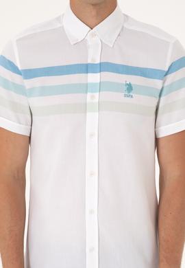 Erkek Aqua Kısa Kollu Gömlek - 50299993014