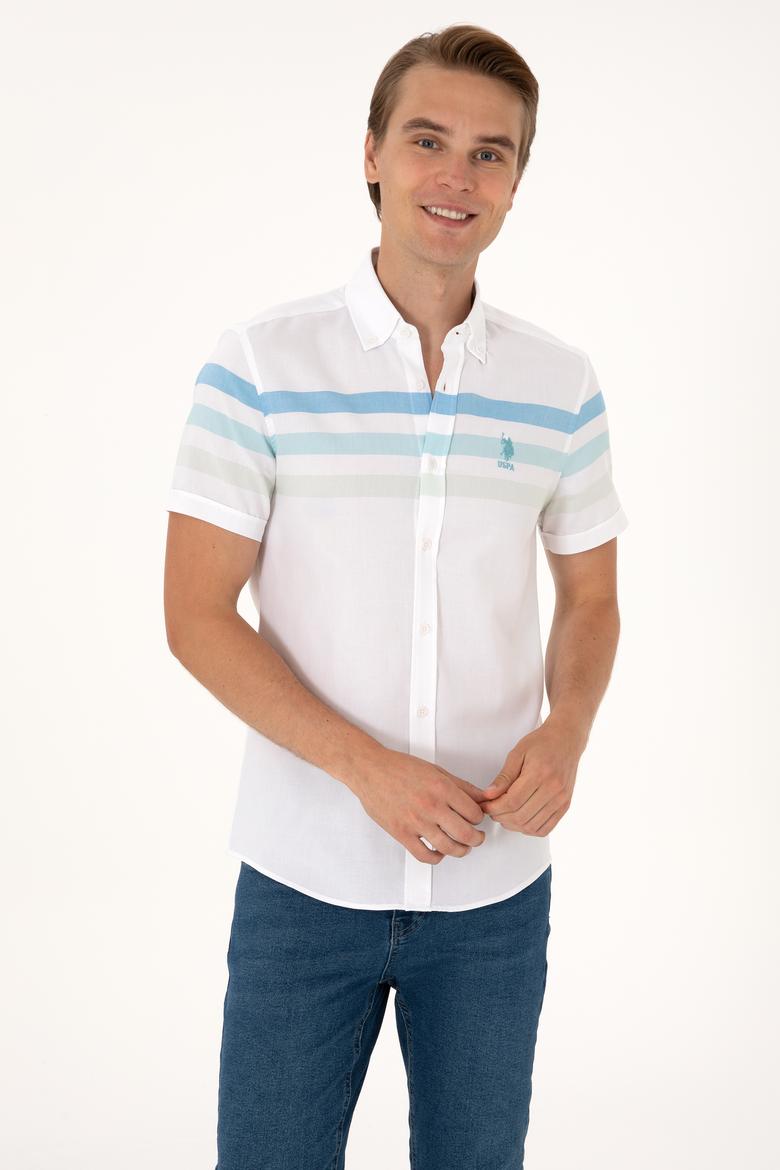 Erkek Aqua Kısa Kollu Gömlek - 50299993014