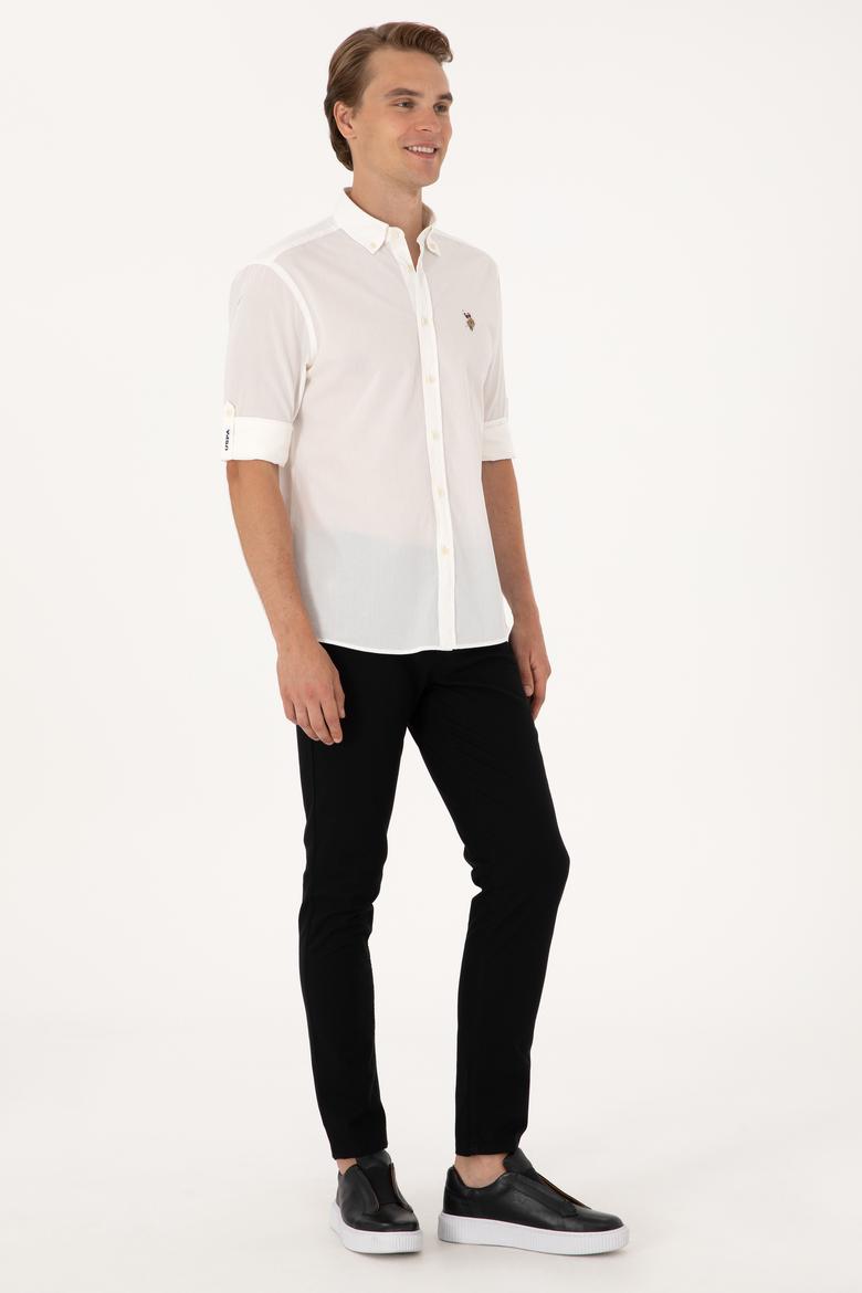 Erkek Krem Uzun Kollu Gömlek - 50300223023