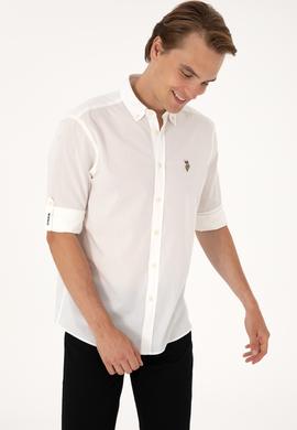 Erkek Krem Uzun Kollu Gömlek - 50300223023